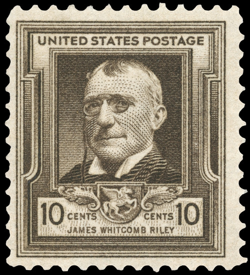 James Whitcomb Riley /N(1849-1916). American Poet. U.S. Commemorative Postage Stamp, 1940. Poster Print by Granger Collection - Item # VARGRC0113977