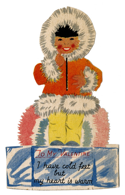 Valentine'S Day. /Namerican Valentine'S Day Card. Illustration, 20Th Century. Poster Print by Granger Collection - Item # VARGRC0433360