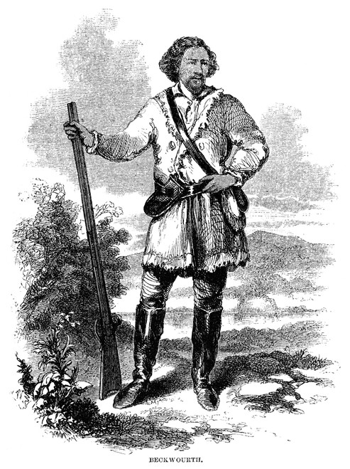James P. Beckwourth /N(1798-C1867). American Frontiersman. Wood Engraving, 1856. Poster Print by Granger Collection - Item # VARGRC0015538