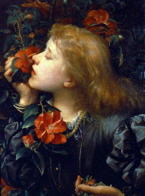Ellen Terry (1847-1928). /Nenglish Actress. 'Choosing.' Oil On Panel, C1864, By George Frederic Watts. Poster Print by Granger Collection - Item # VARGRC0046985