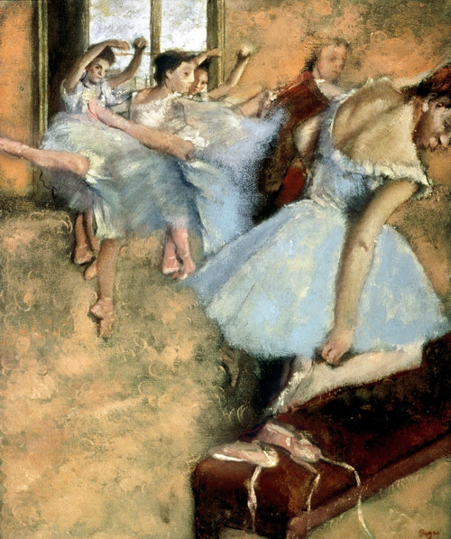 Degas: Ballet Class, C1880. /Na Ballet Class. Oil On Canvas By Edgar Degas, C1880. Poster Print by Granger Collection - Item # VARGRC0036791