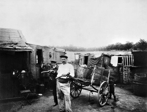 Atget: Movers, 1898-1900. /Nmovers In Paris, Photographed By