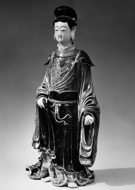 China: Bodhisattva. /Nporcelain Figure Of The Bodhisattva Guanyin. Ming Dynasty, 1368-1644. Poster Print by Granger Collection - Item # VARGRC0122965