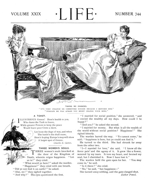 Gibson: Women, 1897. /Ncharles Dana Gibson (1867-1944). American Illustrator. Pen And Ink Drawing, 1897. Poster Print by Granger Collection - Item # VARGRC0069093