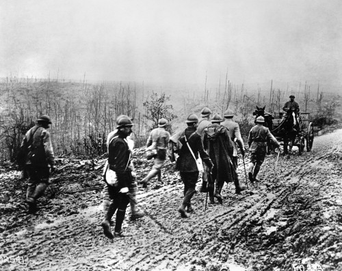 World War I: Troops, C1916. /Nfrench Troops Walking Along A Road During World War I. Photograph, C1916. Poster Print by Granger Collection - Item # VARGRC0183742 World War I: Troops, C1916. /Nfrench Troops Walking Along A Road During World War I. Photograph, C1916. Poster Print by Granger Collection - Item # VARGRC0183742
