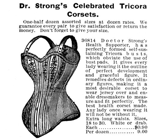 Corset Advertisement, 1895. /Ncut From An American Mail-Order Catalog, 1895. Poster Print by Granger Collection - Item # VARGRC0016801