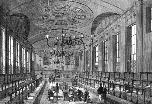 St. Paul'S School, 1862. /N'The Schoolroom' At St. Paul'S School, London, England. Wood Engraving, 1862. Poster Print by Granger Collection - Item # VARGRC0077399