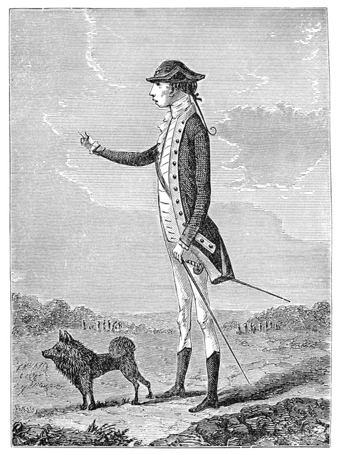 Charles Lee (1731-1782). /Namerican Revolutionary General. Wood Engraving, 19Th Century, After An 18Th Century Caricature. Poster Print by Granger Collection - Item # VARGRC0052632