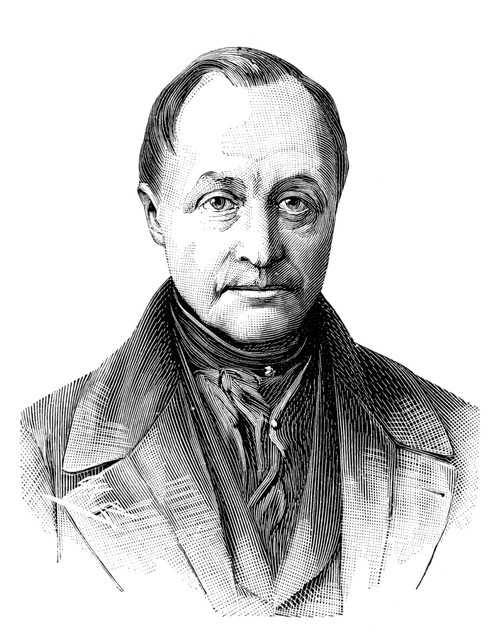 Auguste Comte (1798-1857). /Nfrench Mathematician And Philosopher. Line Engraving. Poster Print by Granger Collection - Item # VARGRC0006489