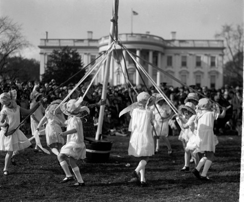 Maypole Dance, Easter Egg Roll, 1929 Poster Print by Science Source - Item # VARSCIJB6363