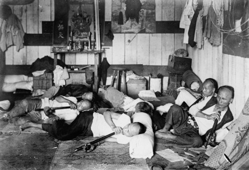 Philippines: Opium, 1924. /Nopium Den On Malinta Street, Manila, Philippines. Photographed 1924. Poster Print by Granger Collection - Item # VARGRC0109147