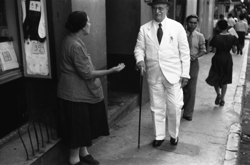 Puerto Rico: Beggar, 1941. /Na Puerto Rican Woman Begging In The Streets Of San Juan, Puerto Rico. Photograph By Jack Delano, December 1941. Poster Print by Granger Collection - Item # VARGRC0122705