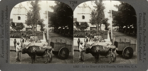 Costa Rica: Heredia, C1920. /N'In The Heart Of Old Heredia, Costa Rica, C.A.' Stereograph, C1920 Poster Print by Granger Collection - Item # VARGRC0324777