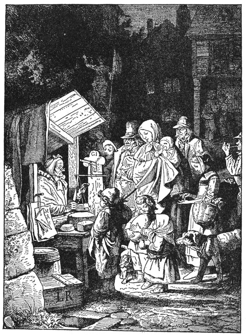 Richter Illustration. /Nwood Engraving, German, 19Th Century, After Ludwig Richter (1803-1884). Poster Print by Granger Collection - Item # VARGRC0093643