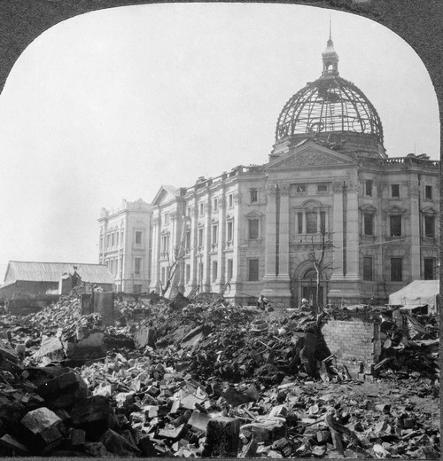 Yokohama Earthquake, 1923. /Nthe Ruins Of Yokohama, Japan, Following The Great Earthquake Of 1 September 1923. Poster Print by Granger Collection - Item # VARGRC0119600