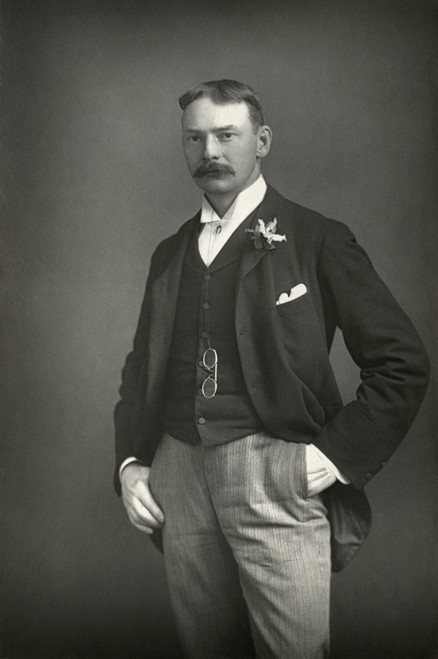 Jerome K. Jerome (1859-1927). /Nbritish Writer And Humorist. Photograph By W. & D. Downey, C1893. Poster Print by Granger Collection - Item # VARGRC0354989