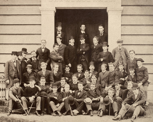 College: Students. /Nstudents At An American College, C1900. Poster Print by Granger Collection - Item # VARGRC0092121