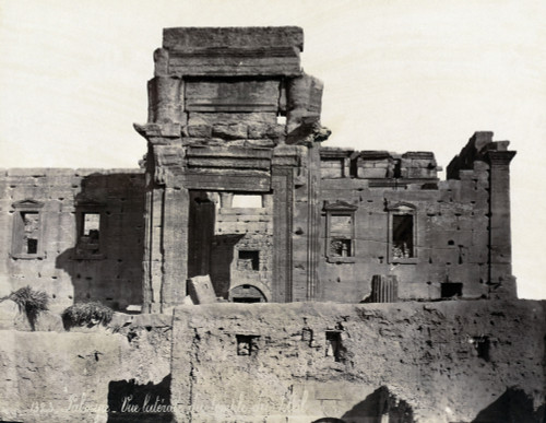 Palmyra: Temple. /Nruins Of The Temple Of Bel At Palmyra, Syria. Photograph, Late 19Th Century. Poster Print by Granger Collection - Item # VARGRC0129085