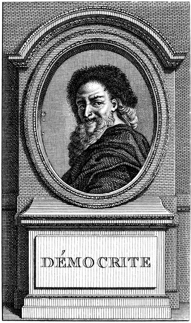 Democritus (C460-C370 B.C.). /Ngreek Philosopher. Line Engraving, French, 18Th Century, After Antoine Coypel. Poster Print by Granger Collection - Item # VARGRC0085087