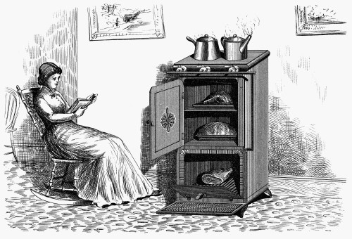 Gas Stove, C1880. /N19Th Century American Engraving. Poster Print by Granger Collection - Item # VARGRC0092567