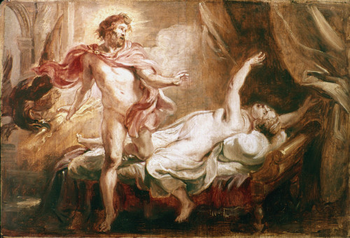 Rubens: Jupiter And Semele. /N'Jupiter And Semele.' Oil Sketch On Wood By Peter Paul Rubens, C1637. Poster Print by Granger Collection - Item # VARGRC0020050