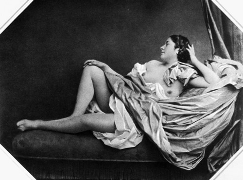 Reclining Nude, 1859. /Nphotographed In 1859 By The Bisson Brothers, Paris, France. Poster Print by Granger Collection - Item # VARGRC0097394