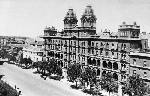 Melbourne, C1910. /Nthe Windsor Hotel On Spring Street In Melbourne, Victoria, Australia, C1910. Poster Print by Granger Collection - Item # VARGRC0115012