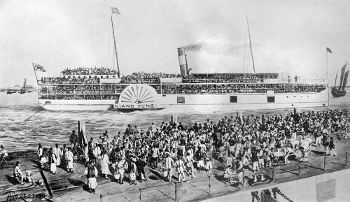 China: Shanghai, C1910. /Nchinese Refugees Aboard The Steamship 'Kiang Yung,' Shanghai, China. Photograph, C1910. Poster Print by Granger Collection - Item # VARGRC0114008