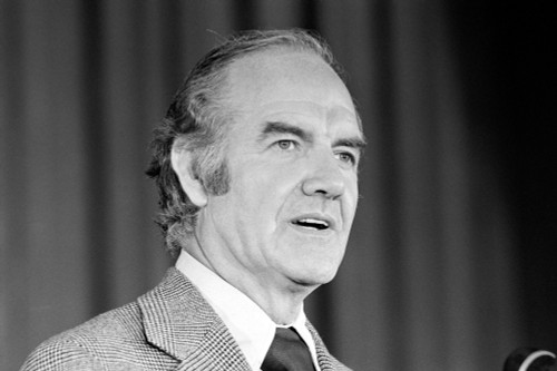 George Mcgovern (1922-2012). /Namerican Politician. Photographed By Warren K. Leffler, 30 June 1972, As The Presumptive Presidential Nominee Of The Democratic Party. Poster Print by Granger Collection - Item # VARGRC0126369