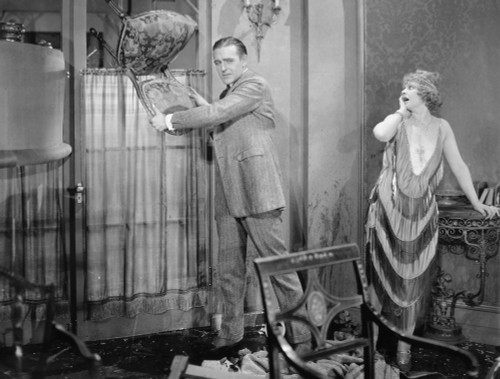 Silent Still: Man & Woman. Poster Print by Granger Collection - Item # VARGRC0074568