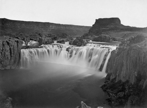 Idaho: Shoshone Falls. /Na View Of Shoshone Falls On The Snake River In Southern Idaho. Photographed By Timothy H. O'Sullivan, 1868. Poster Print by Granger Collection - Item # VARGRC0125294