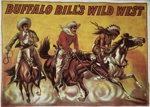 W.F. Cody Poster, 1905. /Nprinted In Paris For A European Tour Of "Buffalo Bill" Cody'S Wild West Show. Poster Print by Granger Collection - Item # VARGRC0010502