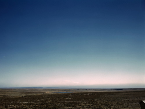 New Mexico: Railroad, 1943. /Na Southern Pacific Railroad Freight Train Passing Vaughn, New Mexico. Photograph By Jack Delano, 1943. Poster Print by Granger Collection - Item # VARGRC0268909