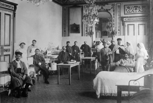 Wwi: Hospital, C1914. /Nthe Hospital Of Baroness B_Atrice Ephrussi De Rothschild In Paris, France. Photograph, C1914. Poster Print by Granger Collection - Item # VARGRC0353603
