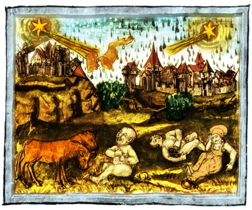 Halley's Comet, 1456 Poster Print by Science Source - Item # VARSCIBY6015