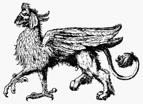 Griffin. /Ngerman Woodcut, Late 15Th Century. Poster Print by Granger Collection - Item # VARGRC0018461