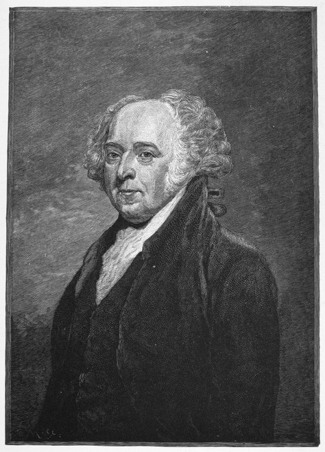 John Adams (1735-1826). /Nsecond President Of The United States. Wood Engraving, 19Th Century. Poster Print by Granger Collection - Item # VARGRC0089771