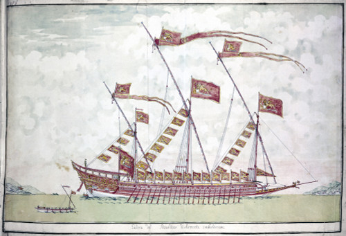 Bucentaur, 18Th Century. /Nthe Bucentaur, The State Galley Of The Doges Of Venice. Drawing, 18Th Century. Poster Print by Granger Collection - Item # VARGRC0125044