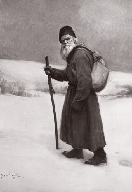 Leo Tolstoy (1828-1910). /Nrussian Writer And Philosopher. Painting By Jan Styka, C1910. Poster Print by Granger Collection