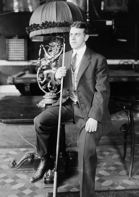 William Hoppe (1887-1959). /Nwilliam 'Willie' Frederick Hoppe. American Billiard Player. Photographed In 1920. Poster Print by Granger Collection - Item # VARGRC0040655