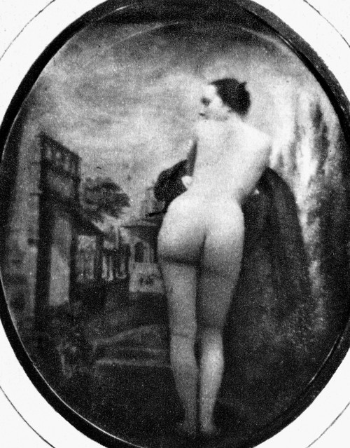 Nude Posing: Rear View. /Ndaguerreotype, C1843. Poster Print by Granger Collection - Item # VARGRC0097390