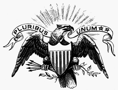 Eagle, 19Th Century. /Namerican Typefounder'S Cut, 19Th Century. Poster Print by Granger Collection - Item # VARGRC0077145