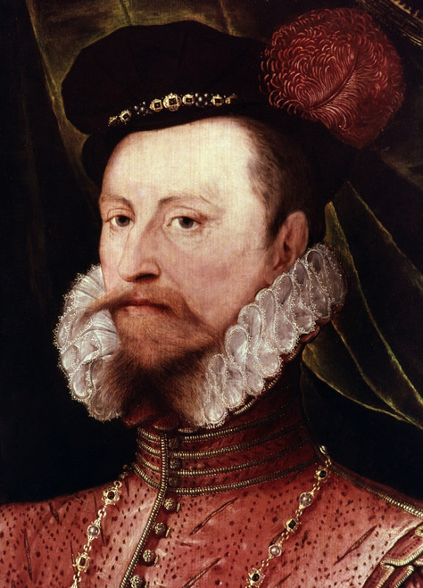 Robert Dudley (1532?-1588). /N1St Earl Of Leicester. English Courtier. Panel C1575 By Unknown Artist. Poster Print by Granger Collection - Item # VARGRC0049590