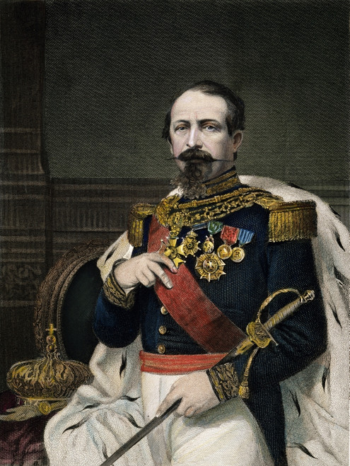 Napoleon Iii (1808-1873). /Nemperor Of The Second French Empire, 1852-1870. Steel Engraving, American, 1870. Poster Print by Granger Collection - Item # VARGRC0027818