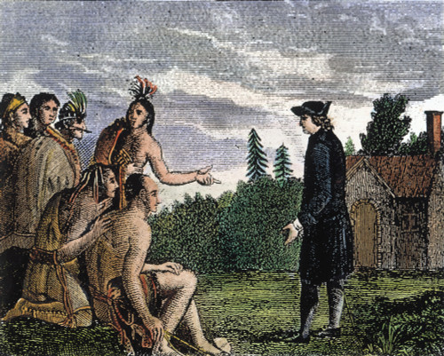 John Wesley (1703-1791) /Nwhen A Missionary To The Native Americans In Georgia In 1736-37. American Engraving, Early 19Th Century. Poster Print by Granger Collection - Item # VARGRC0038906