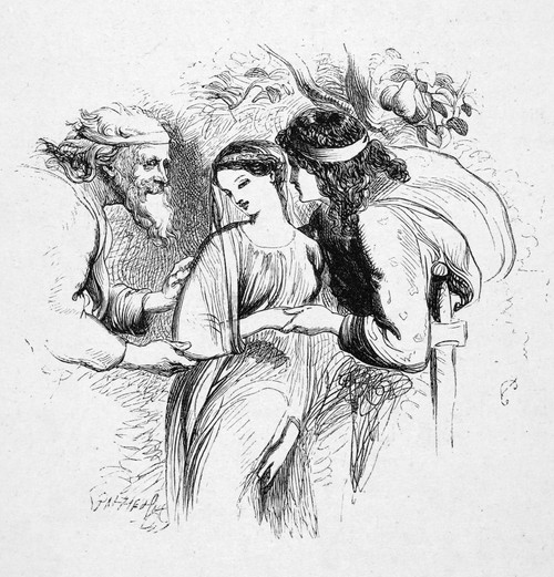 Troilus And Cressida. /Nby William Shakespeare. Act Iii, Scene Ii. Wood Engraving, English, 19Th Century. Poster Print by Granger Collection - Item # VARGRC0071799 Troilus And Cressida. /Nby William Shakespeare. Act Iii, Scene Ii. Wood Engraving, English, 19Th Century. Poster Print by Granger Collection - Item # VARGRC0071799