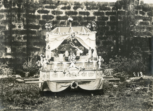 Philippines, C1900. /Na Funeral Litter In The Philippines. Photograph, C1900. Poster Print by Granger Collection - Item # VARGRC0352154