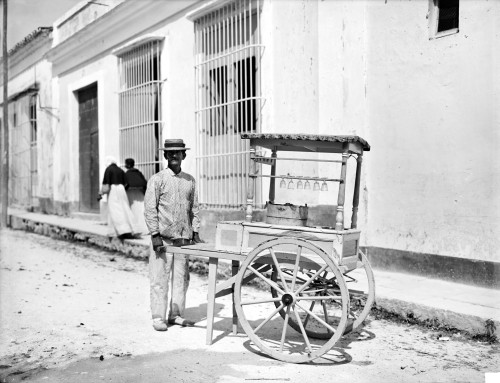 Cuba: Ice Cream Vendor. /Nice Cream Vendor In Havana, Cuba. Photograph, C1900. Poster Print by Granger Collection - Item # VARGRC0126268