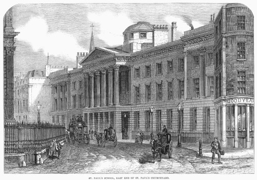 St. Paul'S School, 1862. /Nst. Paul'S School, Established 1509 At London, England. Wood Engraving, 1862. Poster Print by Granger Collection - Item # VARGRC0092805 St. Paul'S School, 1862. /Nst. Paul'S School, Established 1509 At London, England. Wood Engraving, 1862. Poster Print by Granger Collection - Item # VARGRC0092805