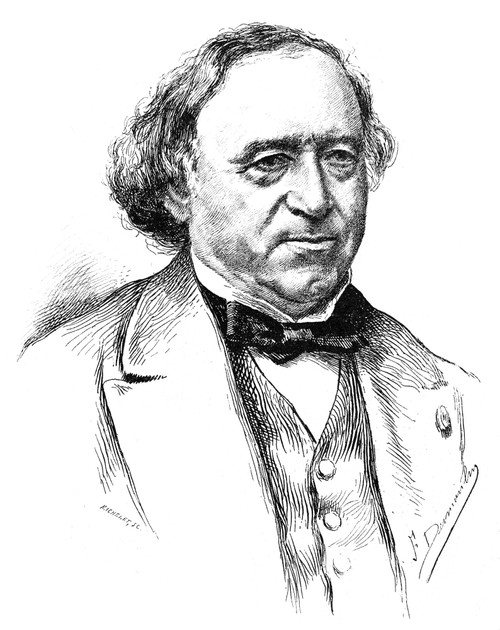 Jean Baptiste Andr_ Dumas /N(1800-1884). French Chemist. Line Engraving, French, C1885, After A Drawing By Fernand Desmoulin. Poster Print by Granger Collection - Item # VARGRC0068683